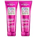 L'Oreal Paris Sulfate Free Iron Sleek Smoothing Shampoo and Conditioner Set, Frizz Control and Humidity-Resistant Formula with Alpha-Acids, Suitable