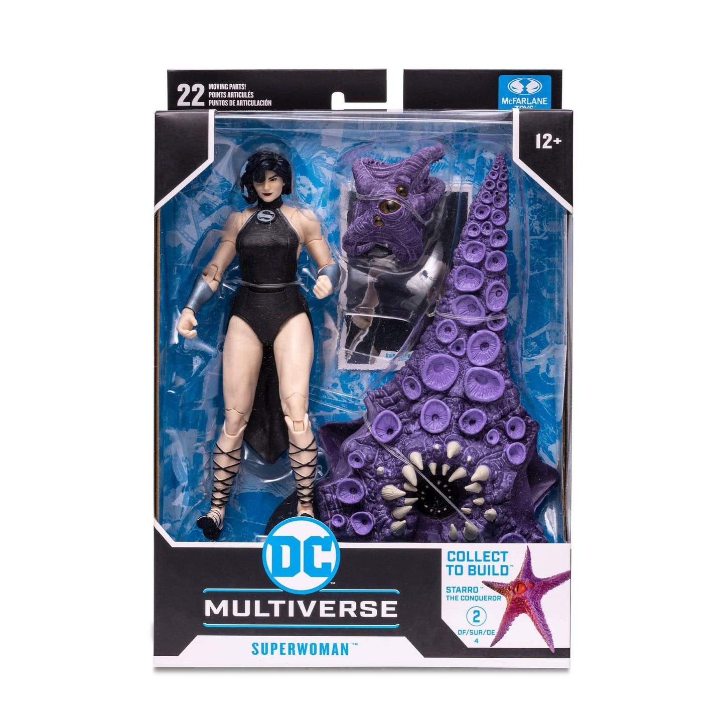 McFarlane Toys DC Multiverse Superwoman Crime Syndicate 7-inch Figure with Build-A Starro Piece