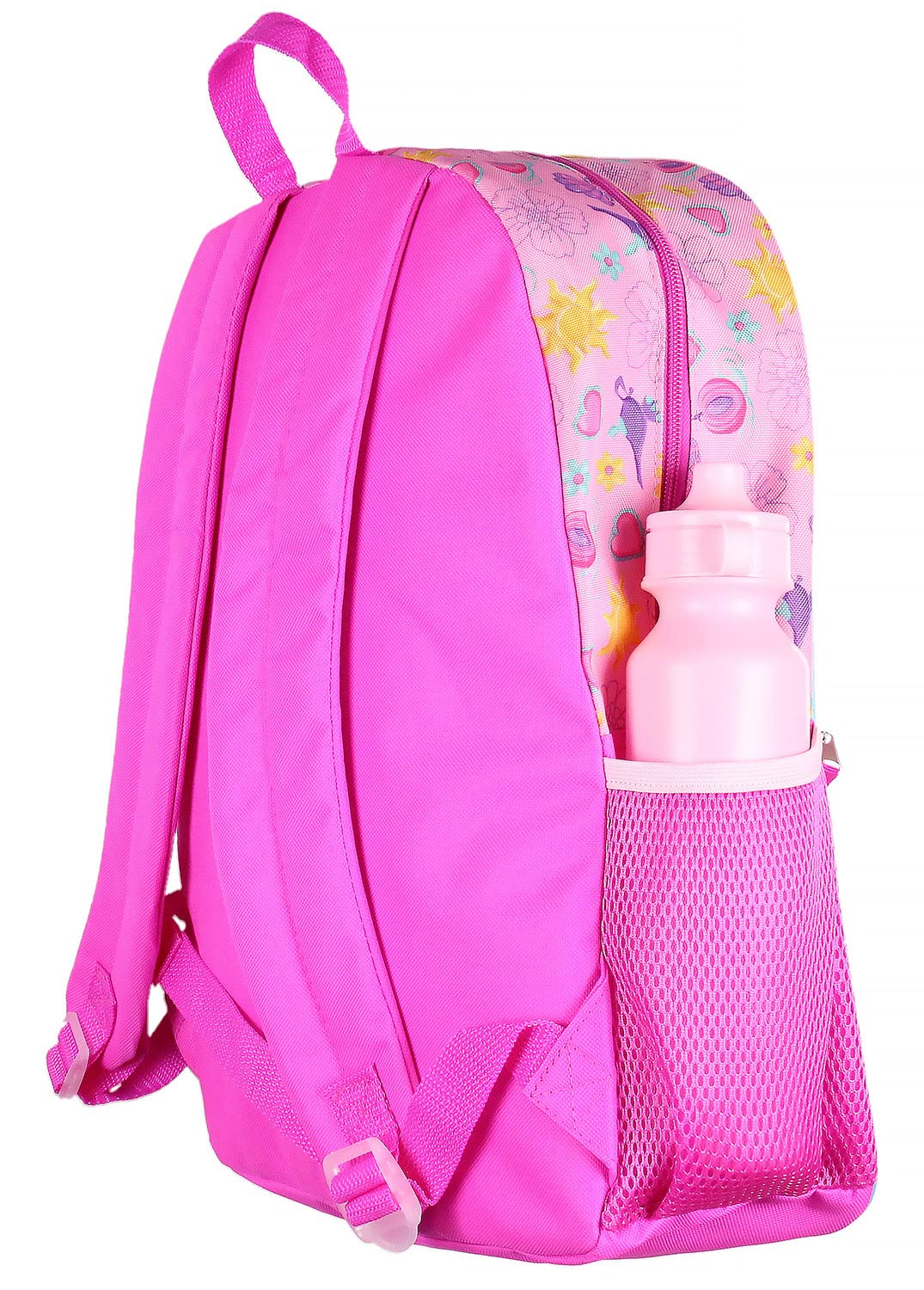 Disney Princess 16” Backpack for Girls 5 Piece School Lunch Box Set