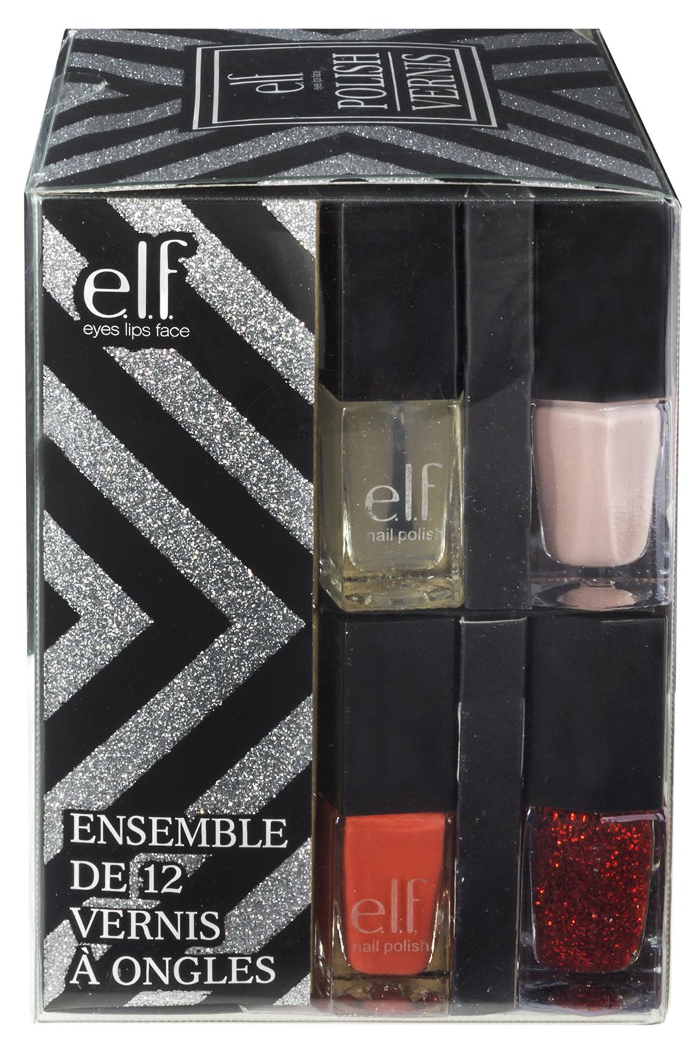 e.l.f. 12 Piece Nail Cube Set