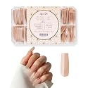 Apres Neutrals Gel-X Alex Box Of Nail Tips, 11 Sizes 00-9, Soft Gel Nail Tip Box, Nail Extensions (150pcs) (Sculpted Square Long, 150pcs) Beauty & Personal Care APRÉS