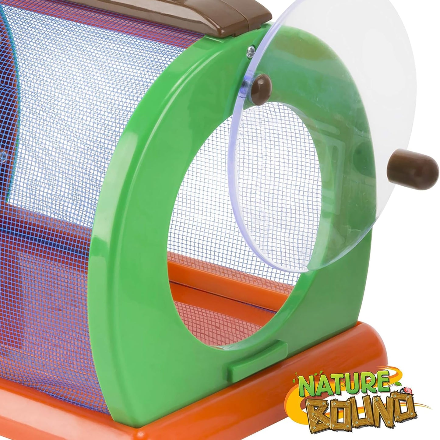 Nature Bound Critter Cage Bug Catcher & Habitat Kit – Kids Bug House with Activity Booklet, Indoor/Outdoor STEM Learning Toy, Ages 3+, Green