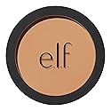 e.l.f. Primer-infused Bronzer, Long-Wear, Matte, Bold, Lightweight, Blends Easily, Contours Cheeks, Forever Sun Kissed, All-Day Wear, 0.35 Oz