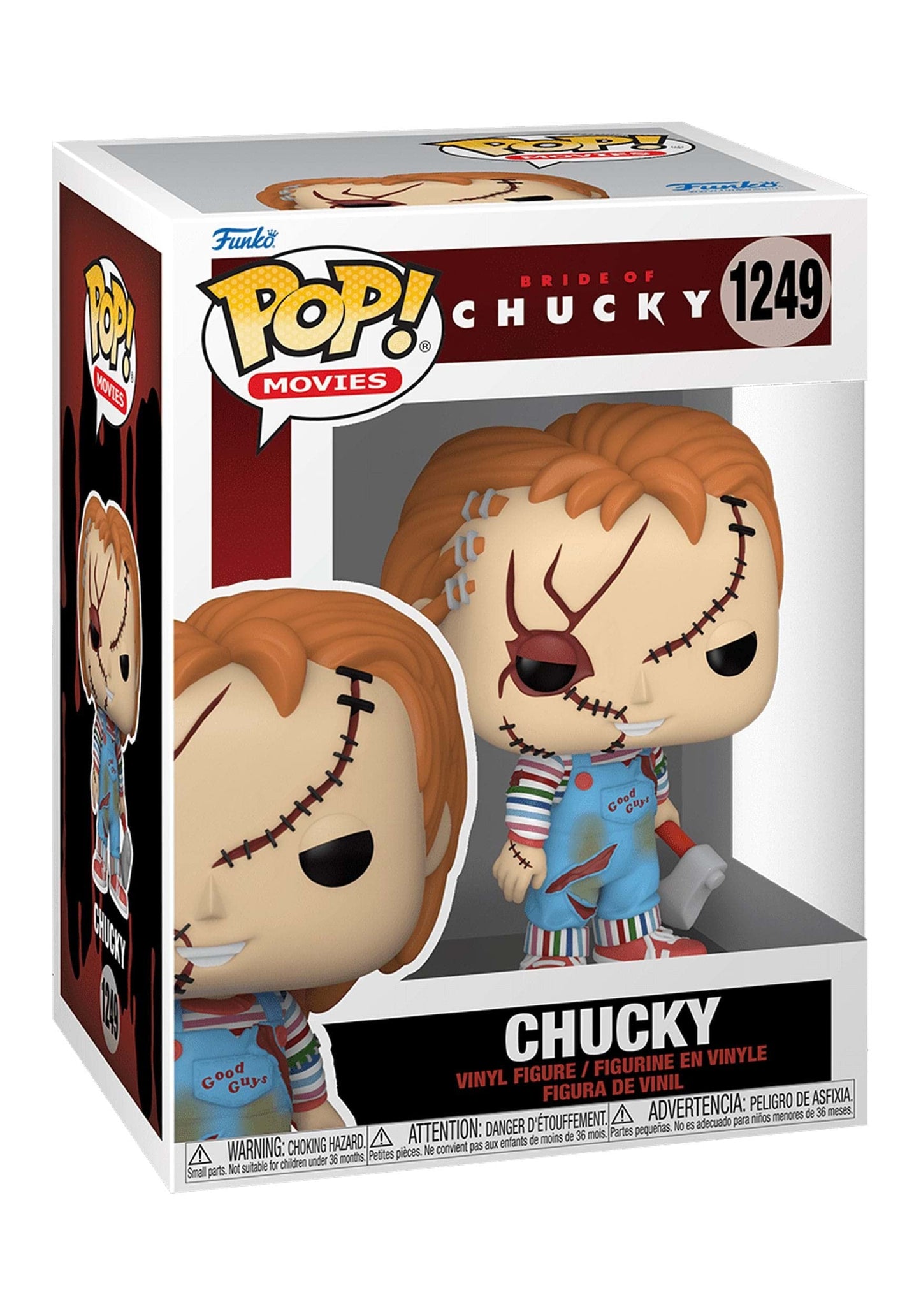 Funko Pop Movies: Bride of Chucky - Chucky - Collectable Vinyl Figure - Gift Idea - Official Merchandise - Toys for Kids & Adults - Horror Fans…