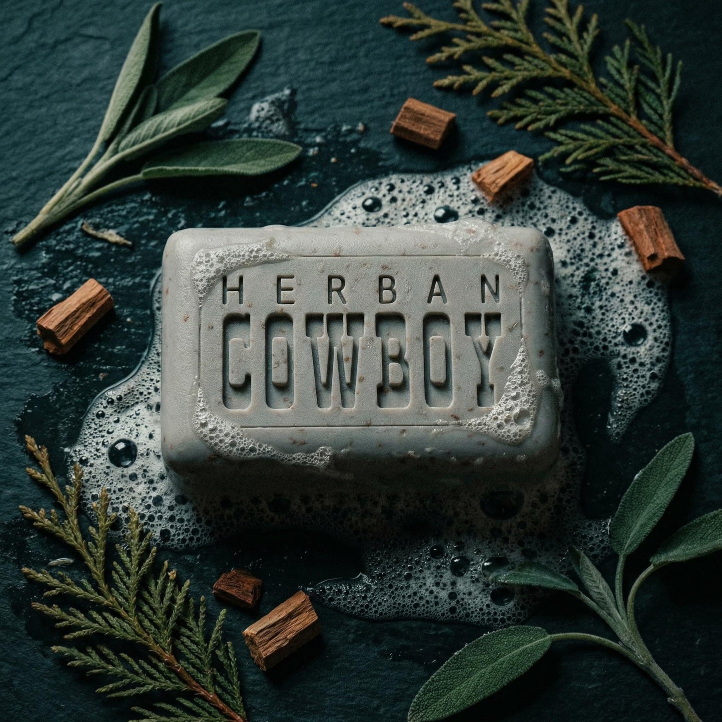 Herban Cowboy Dusk Body Soap with Hints of Lemon, Lavender, and Patchouli (6 Pack, Dusk)