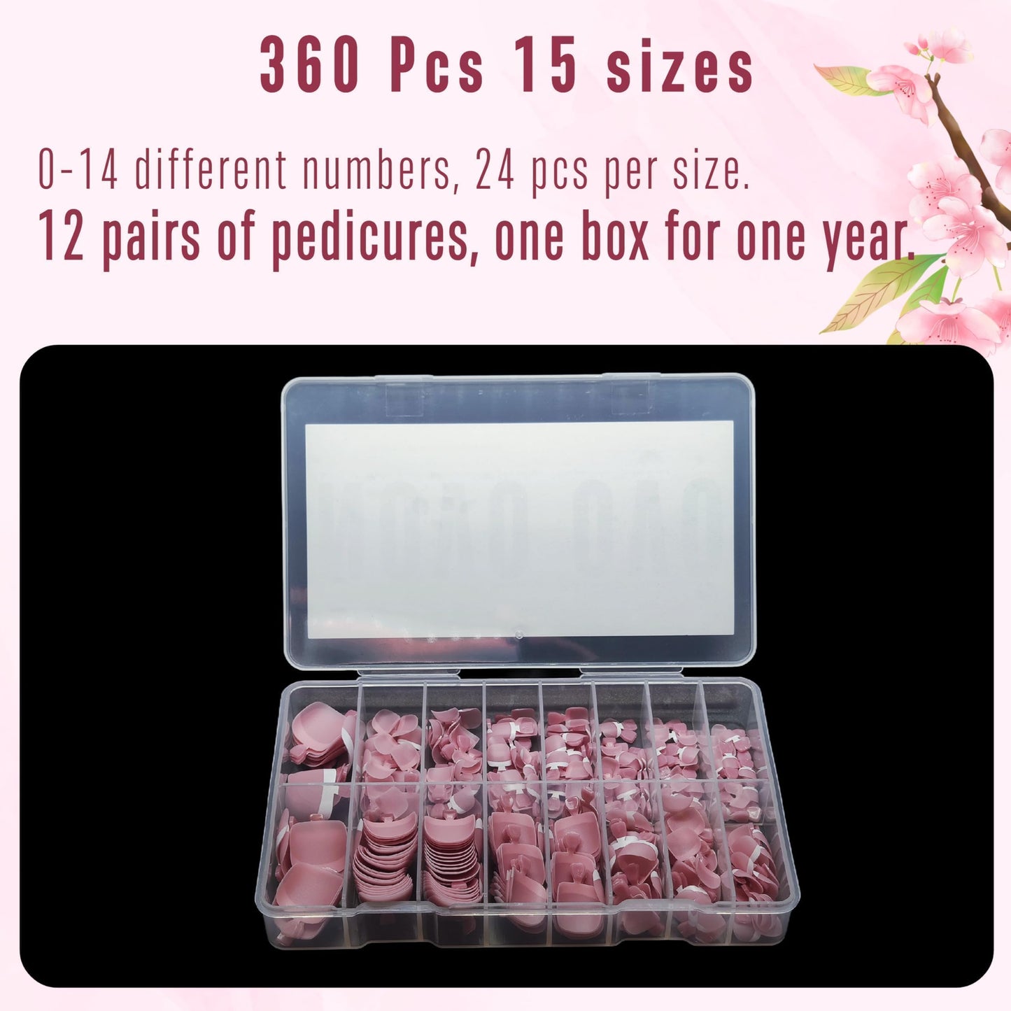 NOVO OVO Fake Toe Nail Tips Press on, French Tip Soft Gel Toenail Extension, BERRY PINK Square Round Pre-applied Tip Primer & Base Coat, Full Cover Beauty and Personal Care NOVO OVO