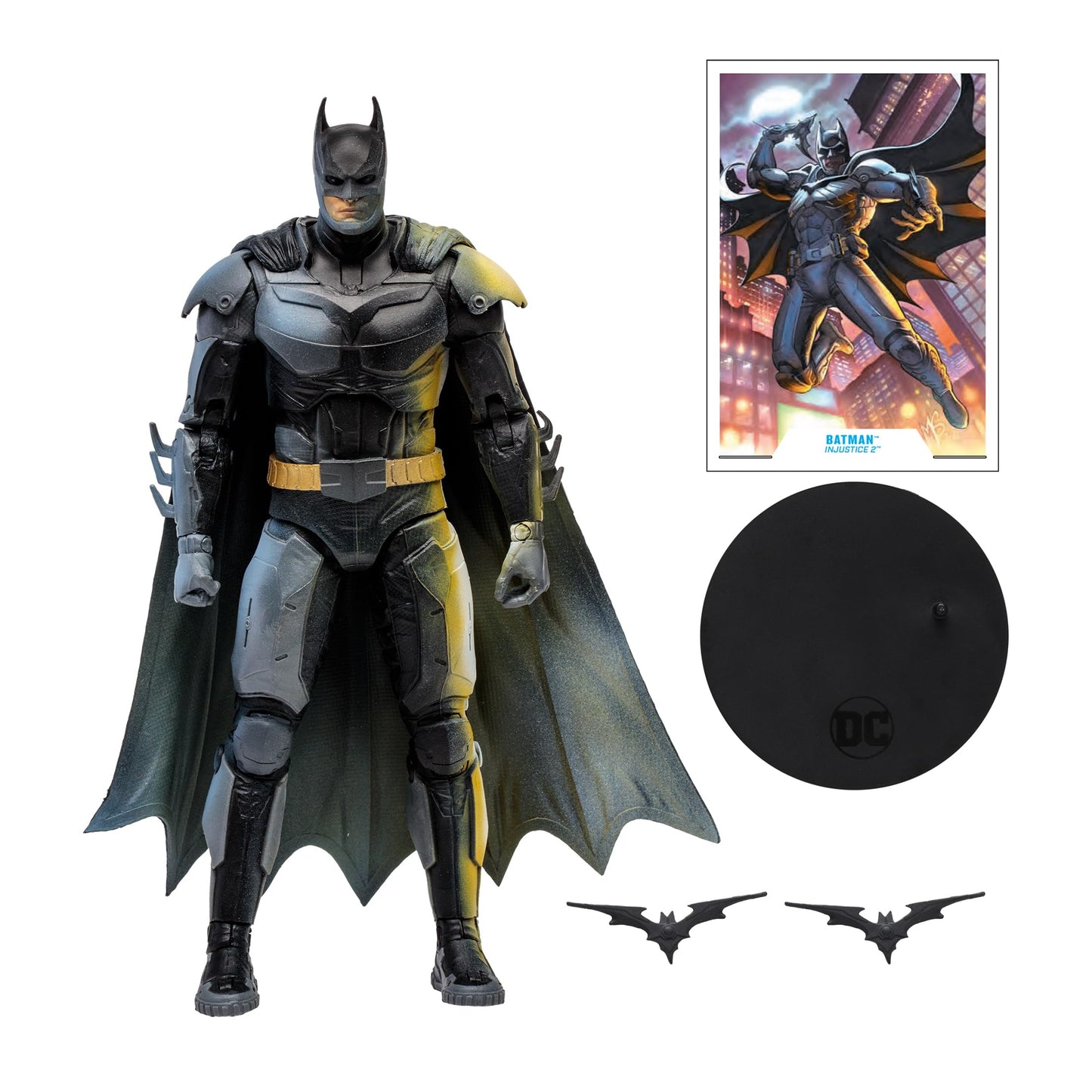 McFarlane Toys - DC Multiverse Batman, Supergirl & Dr.Fate (Injustice 2) 3pk, Gold Label, Amazon Exclusive