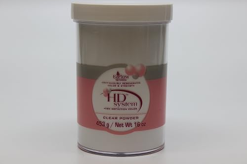 EZ Flow High Definition Clear Powder False Nails, 16 Ounce Beauty & Personal Care EzFlow