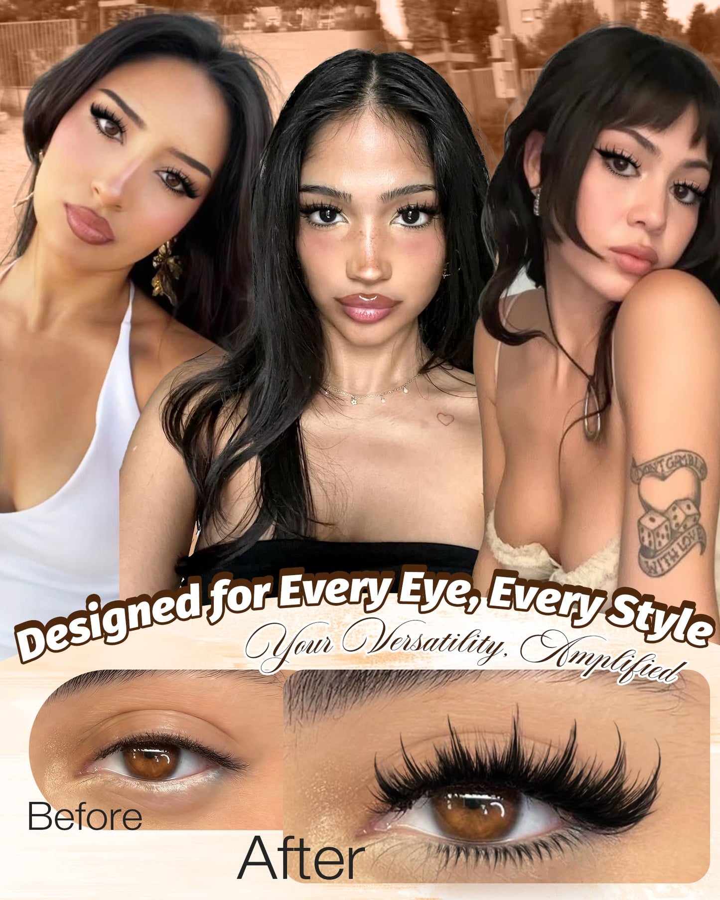 Manga Lash Clusters with Bottom Lashes Eyelash Clusters with Spikes Wispy Cluster Eyelash Extensions for DIY Lash Extensions Anime Individual Lashes Beauty and Personal Care Delyneph