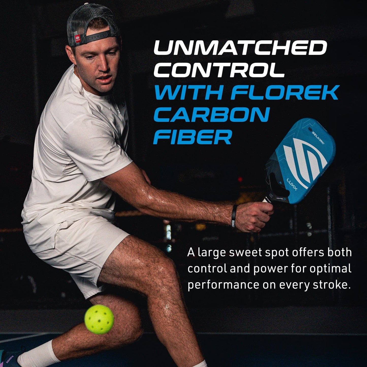 Selkirk Sport LUXX Control Pickleball Paddle | Florek Carbon Fiber Pickleball Paddles with a Polypropylene X7 Core | The Pickle Ball Paddle Designed…