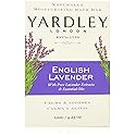Yardley London English Lavender with Essential Oils Soap Bar, 4.25 oz Bar (Pack of 8)