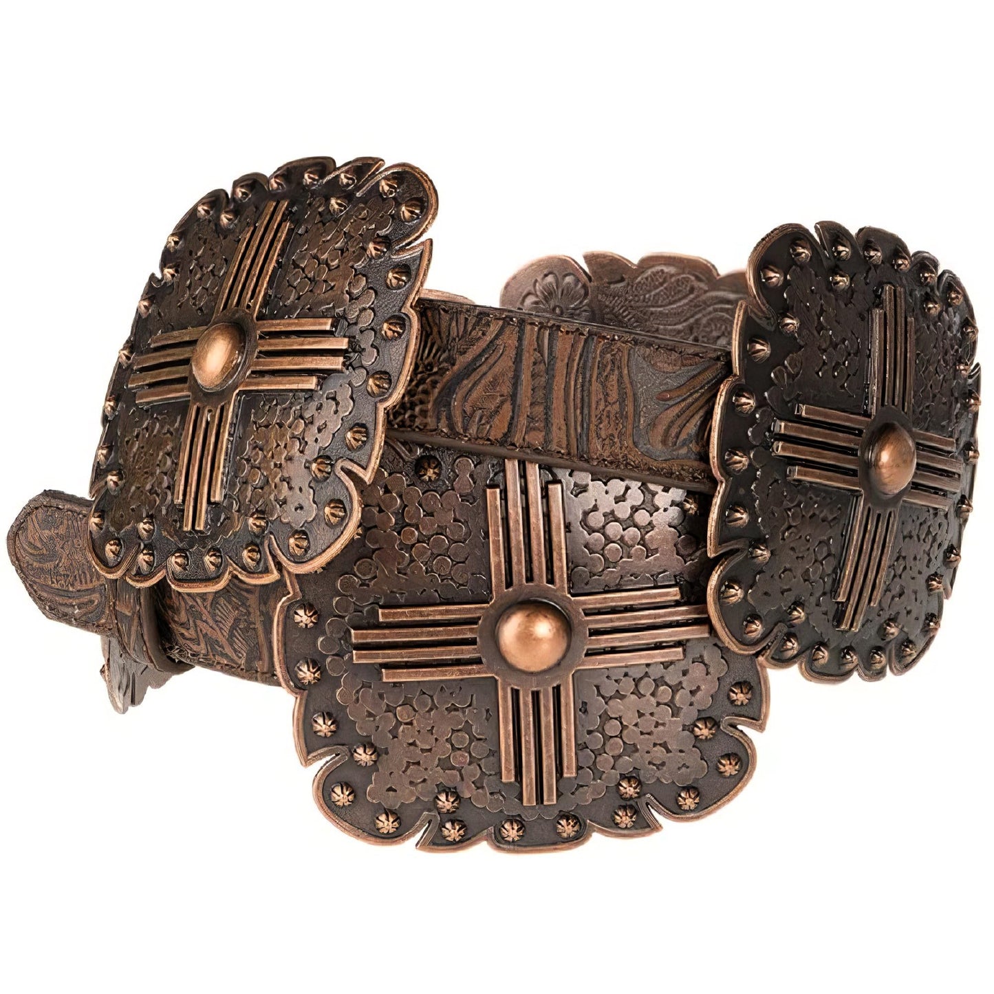 Angel Ranch 1" Brown Ladies' Fashion Belt