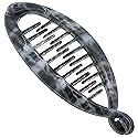 Camila Paris CP3103 French Extra Small Banana Clip Hair Comb for Fine Hair, Classic Banana Clips Hair for Thin Hair Ponytail Holder Interlocking