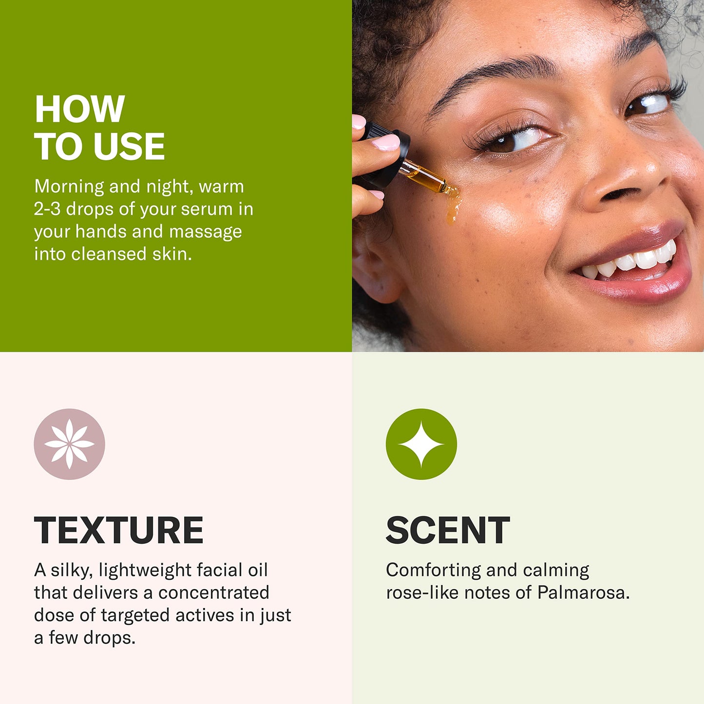 Odacité Anti Aging Serum Concentrate with Apricot and Palmarosa - For Fragile Capillaries - Ultra-Soothing Facial Serum for Fragile Skin, Redness