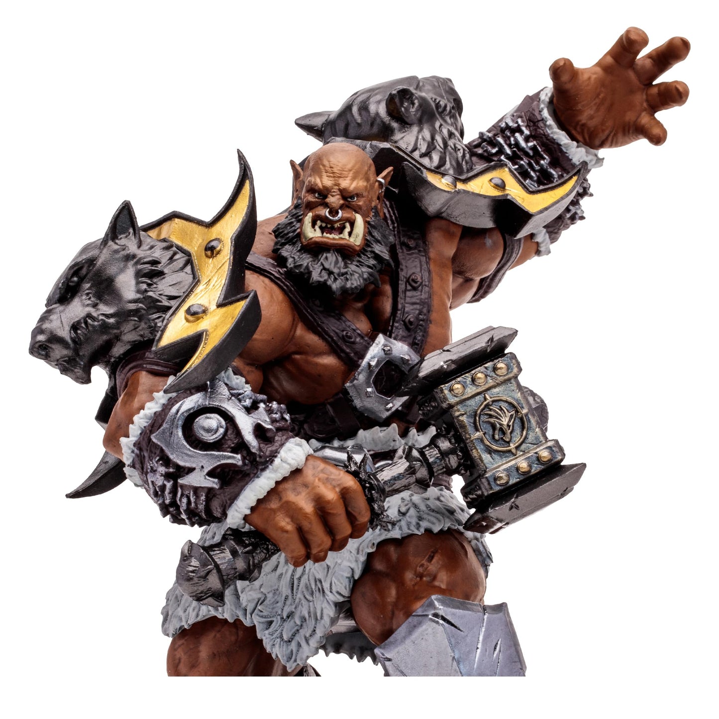 McFarlane Toys - World of Warcraft Orc: Warrior/Shaman (Epic) 1:12 Scale Posed Figure