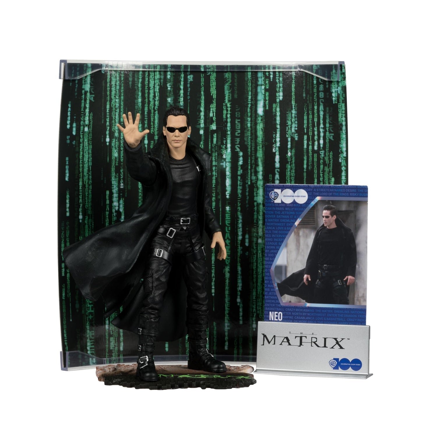 McFarlane Toys - Movie Maniacs Neo (The Matrix) 6in Posed Figure
