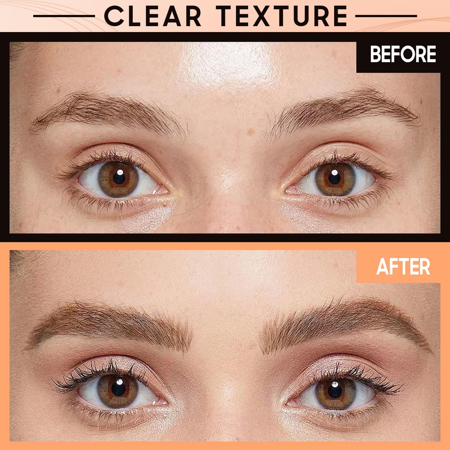 Ursoulney Eyebrow Pen - Upgraded 3D Liquid Eye Brow Microblading Pencil With Micro 4 Point Lift & Brow Pen Snatch, Long-Lasting Waterproof (Dark…