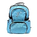 Dream Duffel Classic Backpack for Women & Children, Small Travel Bag, Water-Resistant, Padded Back & Shoulder Straps, Size 17.5”x14”, Blue Sparkle