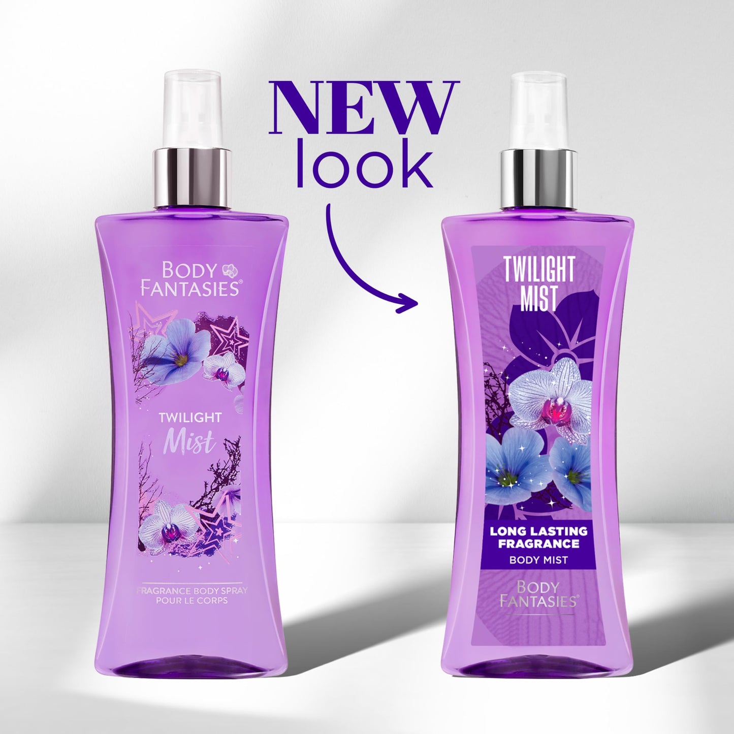 Body Fantasies Signature Fragrance Body Spray, Twilight Mist, 8 fl oz