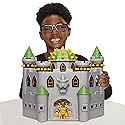 Super Mario Nintendo Deluxe Bowser's Castle Playset with 2.5" Exclusive Articulated Bowser Action Figure, Interactive Play Set with Authentic in-Game…