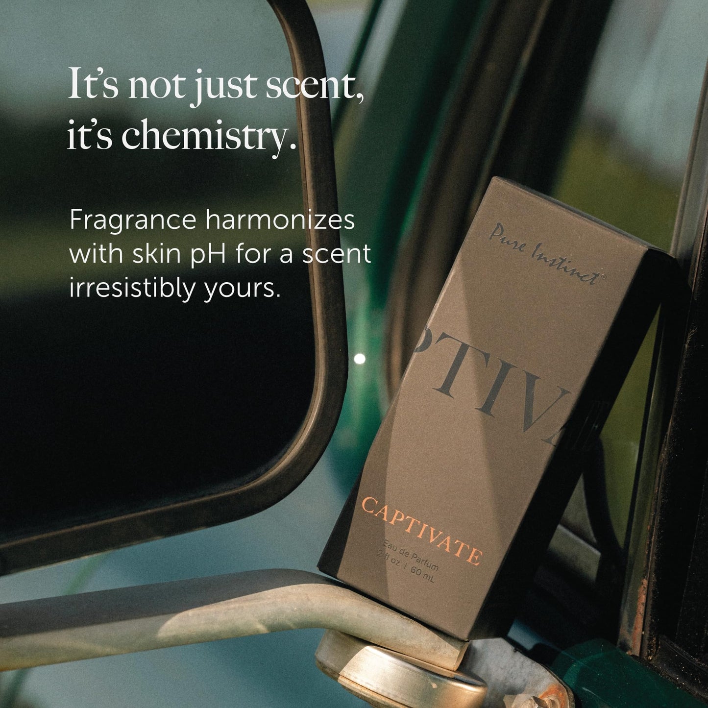 Pure Instinct CAPTIVATE The Original Pheromone Infused Essential Oil Perfume Cologne - Men's Collection - TSA Ready (Spray Bottle 2 Fl. Oz./60mL) Beauty & Personal Care Pure Instinct