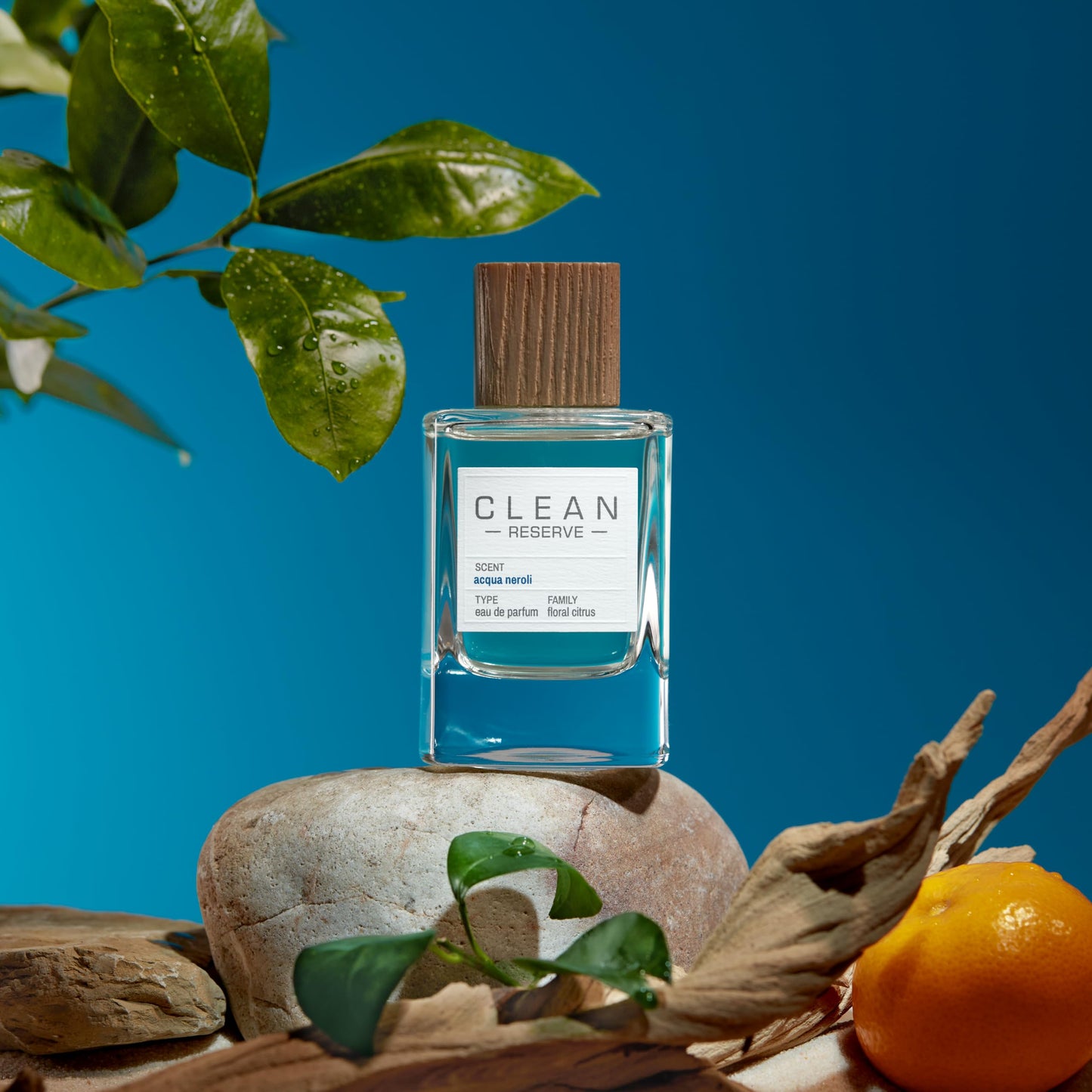 CLEAN RESERVE Acqua Neroli Eau de Parfum | Eco-Conscious & Sustainable Spray Fragrance | Vegan, Phthalate-Free, & Paraben-Free | 3.4 Fl Oz/100mL