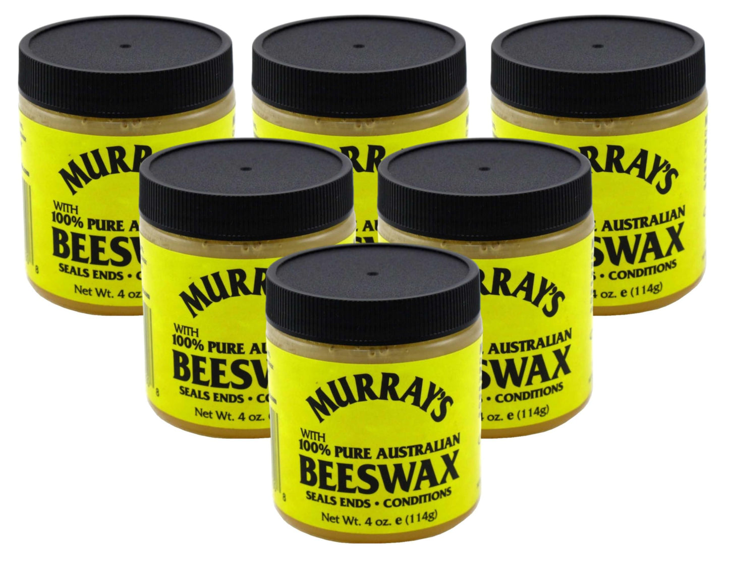 Murray's 100% Pure Australian Beeswax, 4 oz (6 Pack)