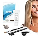 Godefroy Hair Color Tint Kit for 100% Gray Coverage, Light Brown, 20 Applications, Long-Lasting Root Touch-Up for Men & Women, Pre-Measured Capsules