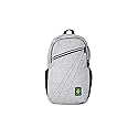 DIME BAGS Backpack with Padded Laptop Compartment, Durable Hempster Material, 11 Storage Pockets, For Travel & Daily Use, City Dweller (Silver)