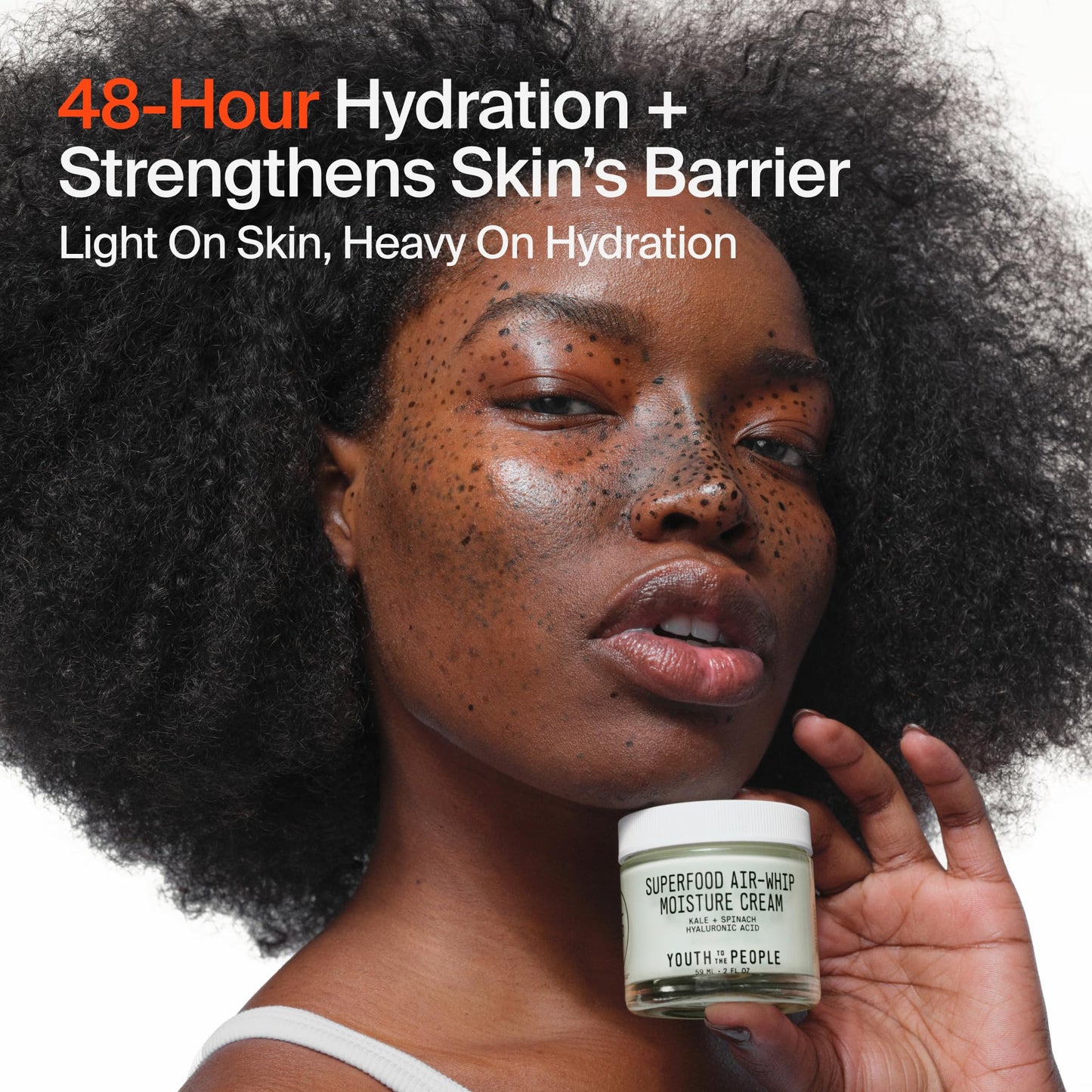 Youth To The People Superfood Air-Whip Moisture Cream Jumbo - Kale + Green Tea Hyaluronic Acid Face Moisturizer, Smooths + Hydrates Up to 48HR Beauty and Personal Care Youth To The People