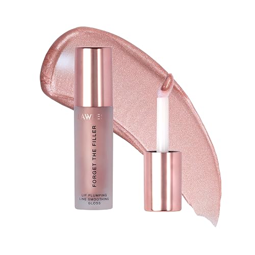 Lawless Forget the Filler Lip Plumping Line Smoothing Gloss - Daisette - Premium Volumizing Lip Gloss with Natural Ingredients Designed to Plump,