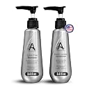 Inova Professional Silk Keratin Shampoo & Conditioner Set - Smooth Protection Sulfate-Free Shampoo & Smooth Hydration Conditioner (3.4 Oz), gray