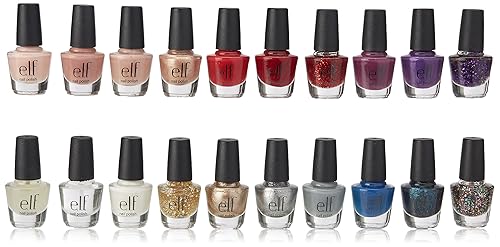 e.l.f. 20 Piece Nail Set, 1.6 Pound