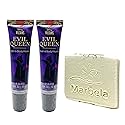 Bath & Body Works Disney Villains Collection Evil Queen 2 Pack Lip Gloss Bundle with a Natural Oats Sample Soap