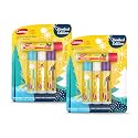 Carmex Daily Care Moisturizing Lip Balm Limited Edition Holiday Stick Pack in Sugar Plum, Candy Cane, Sugar Cookie and Merry Berry - 0.15 OZ each, 4