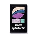 Revlon PhotoReady Eye Contour Kit, Eyeshadow Palette with 5 Wet/Dry Shades & Double-Ended Brush Applicator, Eclectic (517), 0.1oz