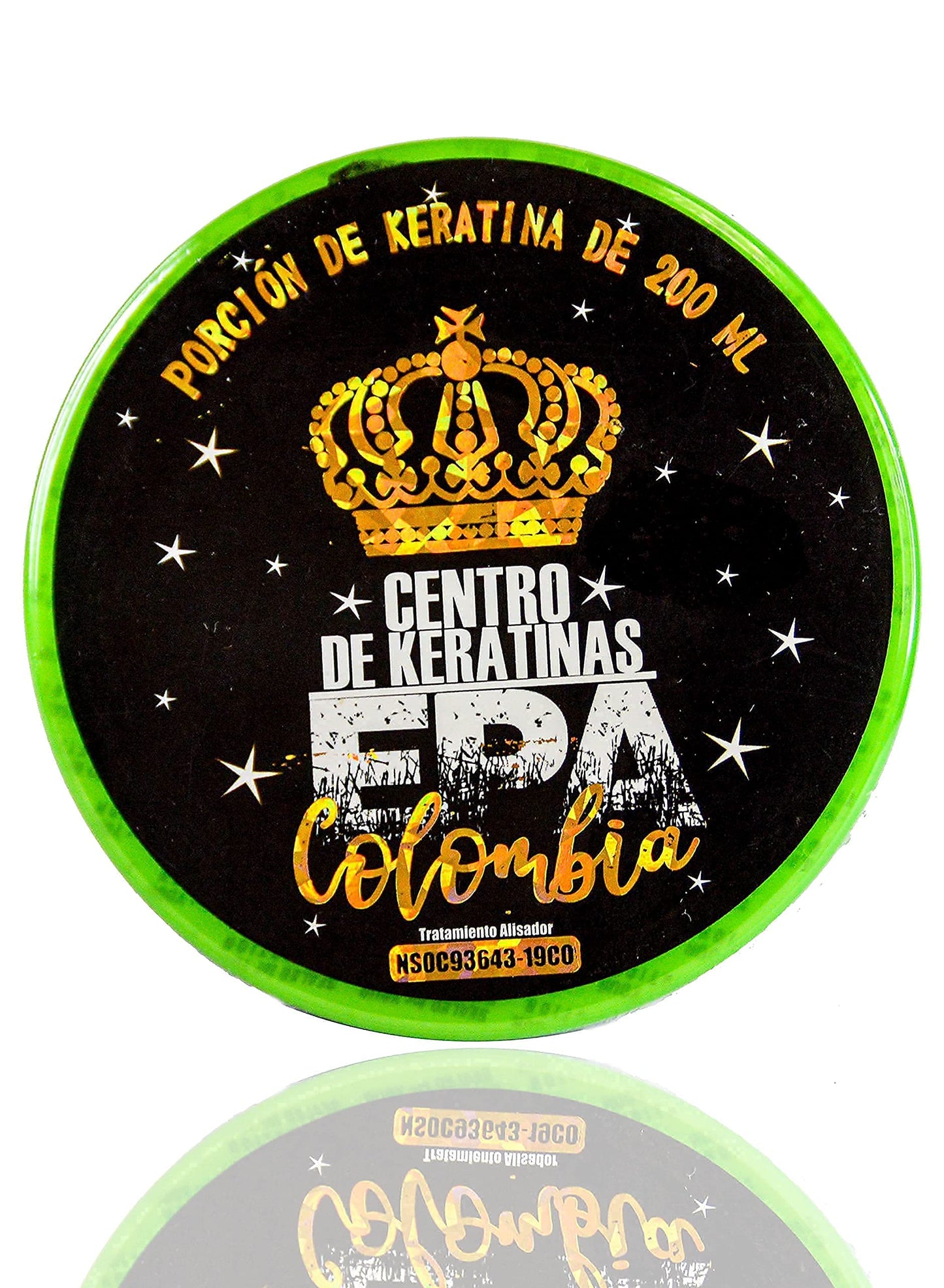 EPA COLOMBIA Keratin Minicombo Set - Shampoo, Conditioner, Brush, 200ML Treatment, Thermal Protector Spray for All Hair Types