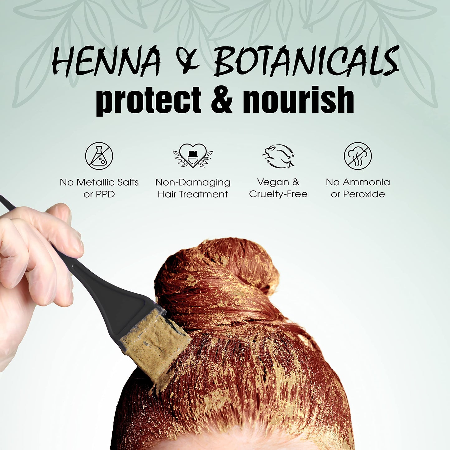 Light Mountain Henna Hair Color & Conditioner – Spicy Cinnamon, Organic Chemical-Free Semi-Permanent Dye with Botanicals, 4 oz (Pack of 3)