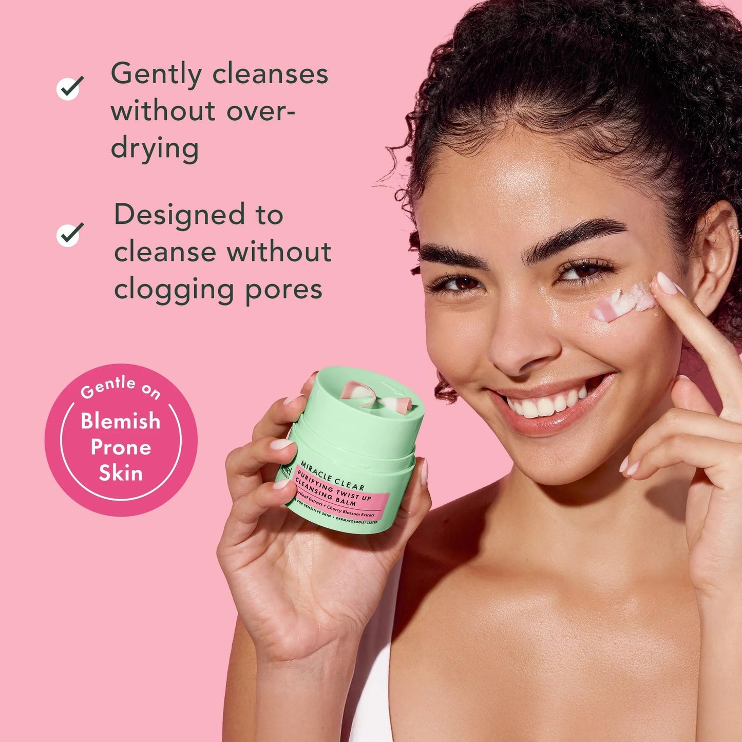 Rael Miracle Clear Facial Cleanser Face Wash (Cleansing Balm, 1.69 oz) Beauty and Personal Care Rael