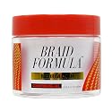 EBIN NEW YORK Braid Formula Conditioning Gel, Medium Hold, 3.53oz | Great for Braiding, Twisting, Edges, No Residue, No Flaking, Strong Hold, High