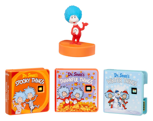 Little Tikes Story Dream Machine | Dr. Seuss Thing 1 Collection with Storytime Books & Audio Play | Gift for Toddlers & Kids Ages 3+