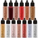 Belloccio Master Set of All 13 Blush, Bronzer & Shimmer Color Shades within Belloccio's Professional Flawless Airbrush Makeup Product Line (13
