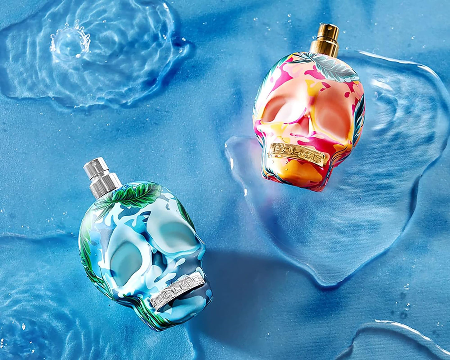 To Be Exotic Jungle For Woman By Police - Summery Floral Scent - Housed In A Botanical Decorated Bottle - Tart-Sweet Fruits And Floral Notes With Soft