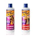 Mane 'n Tail Spirit Untamed Shampoo & Conditioner Set - Caramel Apple Scented, Gentle Coconut Oil Formula for Soft, Silky Hair (11.02 oz)