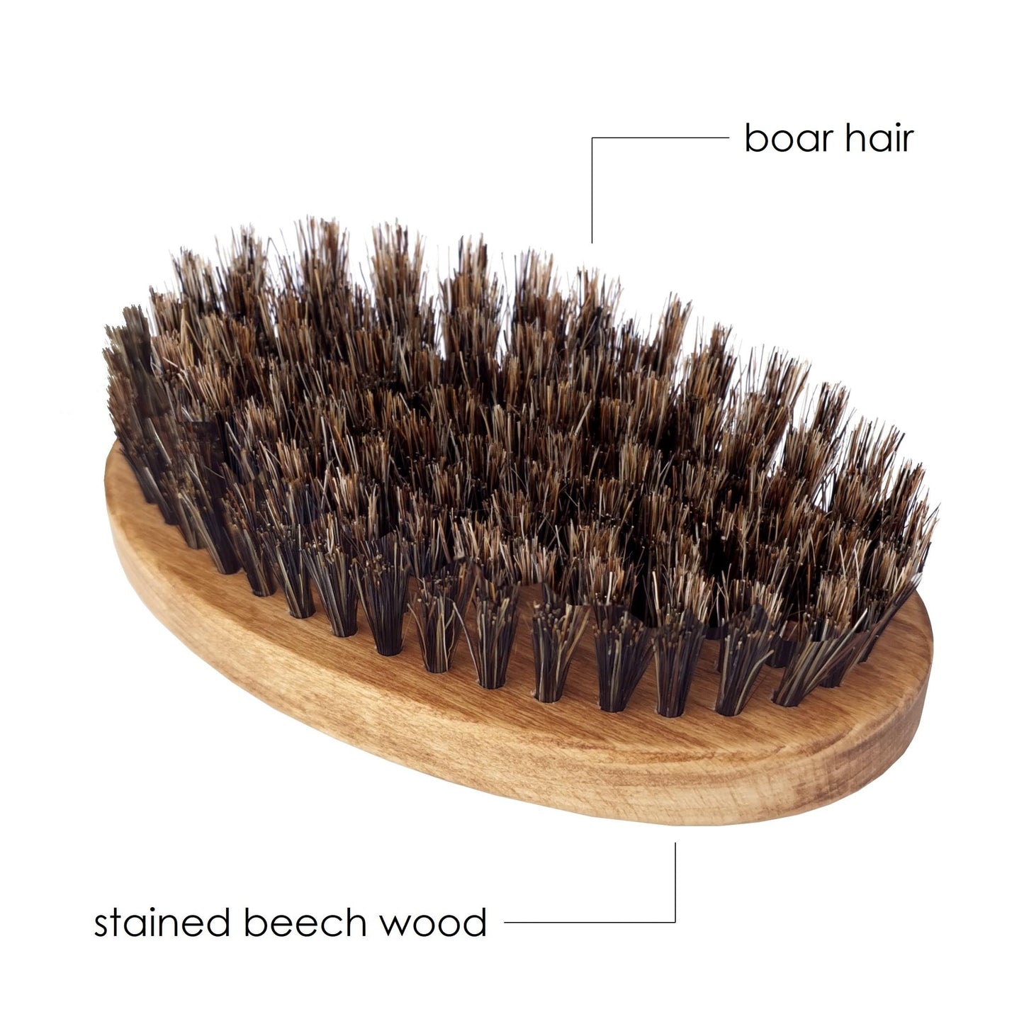 LEVIATAN Antonio Beard Brush Made of Boar Bristles, Boar Bristle Brush, Beard Care, Natural Beard Brush, Beard Styling, Facial Hair Care Beauty and Personal Care IDEA HOME