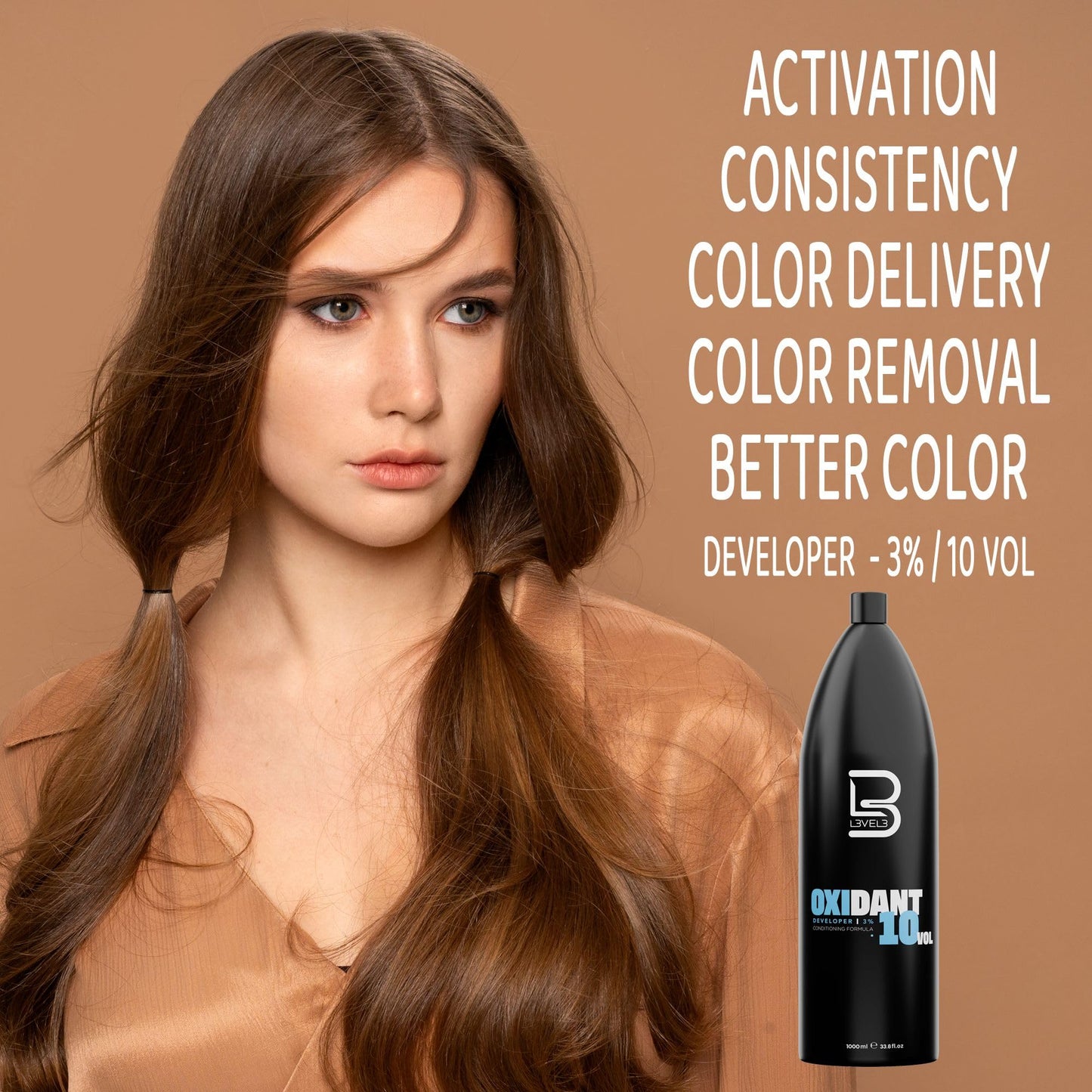 L3 - Level 3 Oxidant Hair Developer - Creme Developer for Hair Dye & Hair Bleach