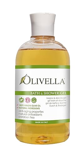 Olivella Virgin Olive Oil, Bath & Shower Gel - 16.9 Oz