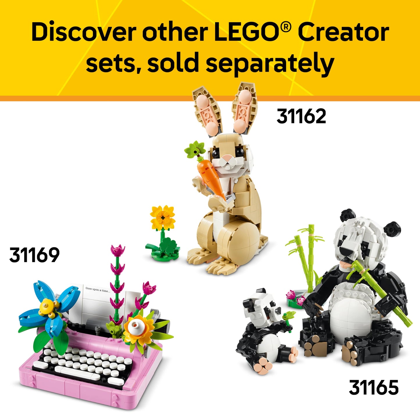 LEGO Creator 3 in 1 Playful Cat 31163, Build Cat, Dog or Pigeon Animal Figures, Creative Building Toy & Birthday Gift for Kids Ages 8+