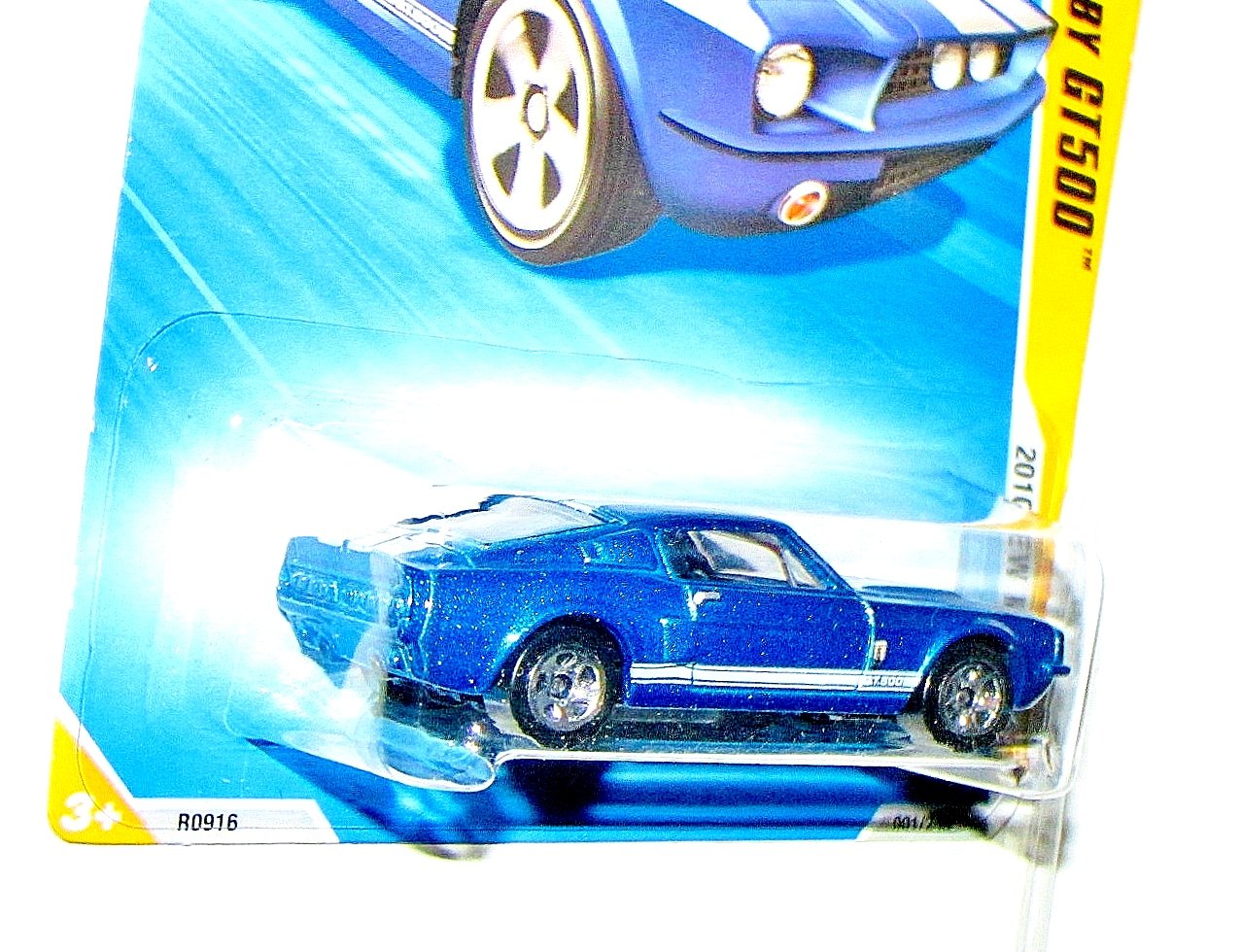 Hot Wheels 2010-001 New Models #1 BLUE '67 Shelby GT500 1:64 Scale
