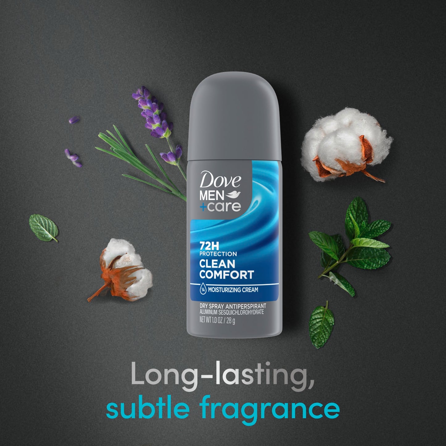 Dove Men+Care Antiperspirant Deodorant Dry Spray Clean Comfort 24 count For Men 72-hour Sweat and Odor Protection with Triple Defense Technology 1 oz Beauty and Personal Care DOVE MEN + CARE